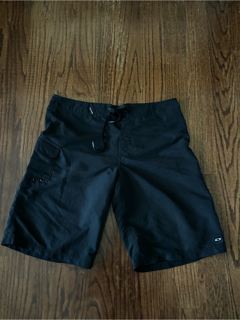 Oakley Black Men's Cargo Swim/Board Shorts